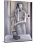 Woman on Phone-Ruth Addinall-Mounted Giclee Print