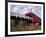 Woman on Roseman Bridge, Madison County, Iowa, USA-Bill Bachmann-Framed Photographic Print