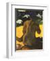 Woman on Shore, 1892-Paul Gauguin-Framed Giclee Print