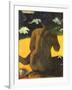 Woman on Shore, 1892-Paul Gauguin-Framed Giclee Print