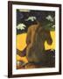 Woman on Shore, 1892-Paul Gauguin-Framed Giclee Print