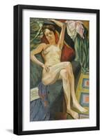 Woman on Sofa, c.1915-Roger Eliot Fry-Framed Giclee Print