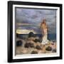 Woman on the Beach, 1887-Pierre Puvis de Chavannes-Framed Giclee Print