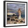 Woman on the Beach, 1887-Pierre Puvis de Chavannes-Framed Giclee Print