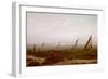 Woman on the Beach at Rugen, 1818-Caspar David Friedrich-Framed Giclee Print