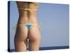 Woman on the Beach, Miami Beach, Florida, United States of America, North America-Angelo Cavalli-Stretched Canvas