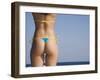 Woman on the Beach, Miami Beach, Florida, United States of America, North America-Angelo Cavalli-Framed Photographic Print