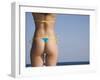 Woman on the Beach, Miami Beach, Florida, United States of America, North America-Angelo Cavalli-Framed Photographic Print