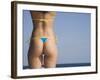 Woman on the Beach, Miami Beach, Florida, United States of America, North America-Angelo Cavalli-Framed Photographic Print