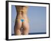 Woman on the Beach, Miami Beach, Florida, United States of America, North America-Angelo Cavalli-Framed Photographic Print