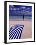 Woman on Tropical Beach, Cayo Largo-Angelo Cavalli-Framed Photographic Print