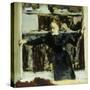 Woman Opening a Window-Edouard Vuillard-Stretched Canvas