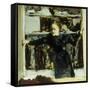 Woman Opening a Window-Edouard Vuillard-Framed Stretched Canvas