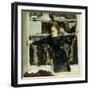 Woman Opening a Window-Edouard Vuillard-Framed Giclee Print