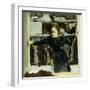 Woman Opening a Window-Edouard Vuillard-Framed Giclee Print