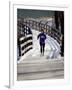 Woman Out for a Fitness Run-null-Framed Photographic Print