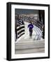 Woman Out for a Fitness Run-null-Framed Photographic Print