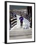 Woman Out for a Fitness Run-null-Framed Photographic Print