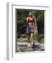 Woman Out on a Fitness Walk-Paul Sutton-Framed Photographic Print