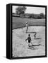 Woman Participating in Ladies Day at a Golf Club-Joe Scherschel-Framed Stretched Canvas