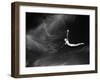 Woman Performing Swan Dive-Bettmann-Framed Premium Photographic Print