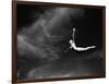 Woman Performing Swan Dive-Bettmann-Framed Photographic Print