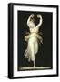 Woman Playing Castanets-Antonio Canova-Framed Giclee Print