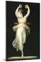 Woman Playing Castanets-Antonio Canova-Mounted Premium Giclee Print