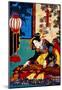 Woman Playing Koto-null-Mounted Giclee Print