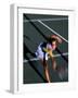 Woman Playing Tennis, Colorado, USA-Lee Kopfler-Framed Photographic Print