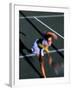 Woman Playing Tennis, Colorado, USA-Lee Kopfler-Framed Photographic Print