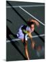 Woman Playing Tennis, Colorado, USA-Lee Kopfler-Mounted Photographic Print