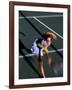 Woman Playing Tennis, Colorado, USA-Lee Kopfler-Framed Photographic Print