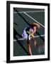 Woman Playing Tennis, Colorado, USA-Lee Kopfler-Framed Photographic Print