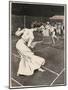 Woman Playing Tennis in Long White Skirt-Ferdinand Von Reznicek-Mounted Art Print
