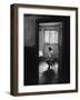 Woman Playing the Saxophone-Loomis Dean-Framed Premium Photographic Print