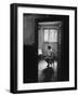 Woman Playing the Saxophone-Loomis Dean-Framed Premium Photographic Print