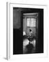 Woman Playing the Saxophone-Loomis Dean-Framed Photographic Print