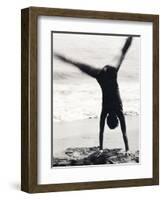 Woman Playing-Cristina-Framed Photographic Print