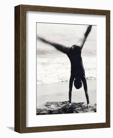 Woman Playing-Cristina-Framed Photographic Print