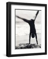 Woman Playing-Cristina-Framed Photographic Print