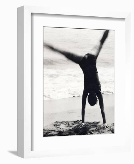 Woman Playing-Cristina-Framed Photographic Print