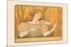 Woman Plays the Violin-Paul Berthon-Mounted Art Print