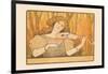 Woman Plays the Violin-Paul Berthon-Framed Art Print