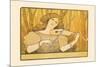 Woman Plays the Violin-Paul Berthon-Mounted Art Print