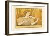 Woman Plays the Violin-Paul Berthon-Framed Premium Giclee Print