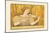 Woman Plays the Violin-Paul Berthon-Mounted Premium Giclee Print