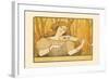 Woman Plays the Violin-Paul Berthon-Framed Art Print