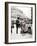 Woman Polishing Shoes, Brussels, 1898-James Batkin-Framed Photographic Print