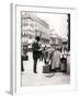 Woman Polishing Shoes, Brussels, 1898-James Batkin-Framed Photographic Print